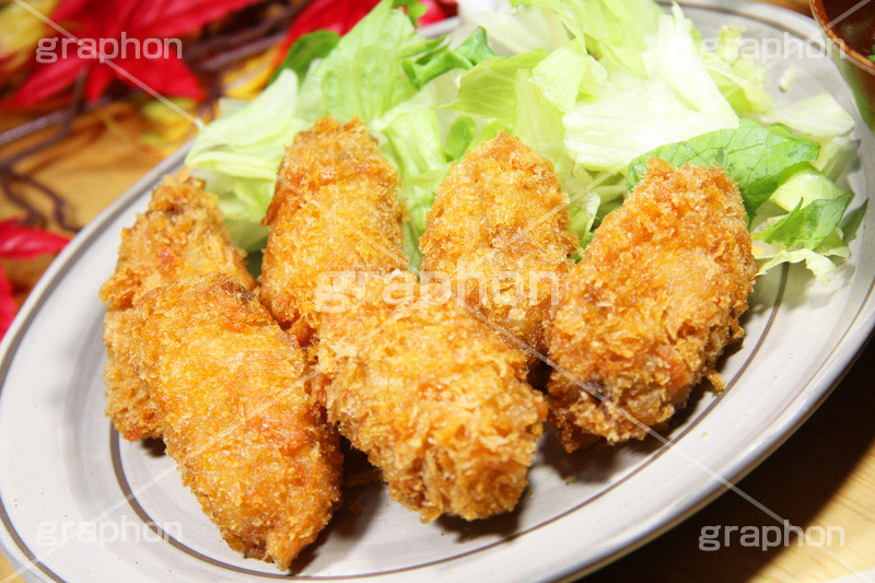 カキフライ,カキ,牡蠣,揚げ物,揚げ,フライ,あぶら,油,ソース,旬,秋,和食,日本食,和,定食,グルメ,おかず,惣菜,つまみ,おつまみ,お惣菜,japan