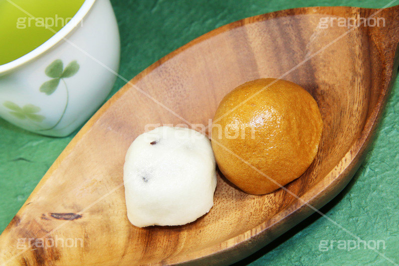 2色まんじゅう,まんじゅう,饅頭,2色,お菓子,菓子,和菓子,お茶請け,スイーツ,和,和風,お茶,緑茶,日本茶,デザート,おやつ,グルメ,甘味,あんこ,餡子,こしあん,粒あん,つぶあん,一口,茶会,japan,sweet,dessert