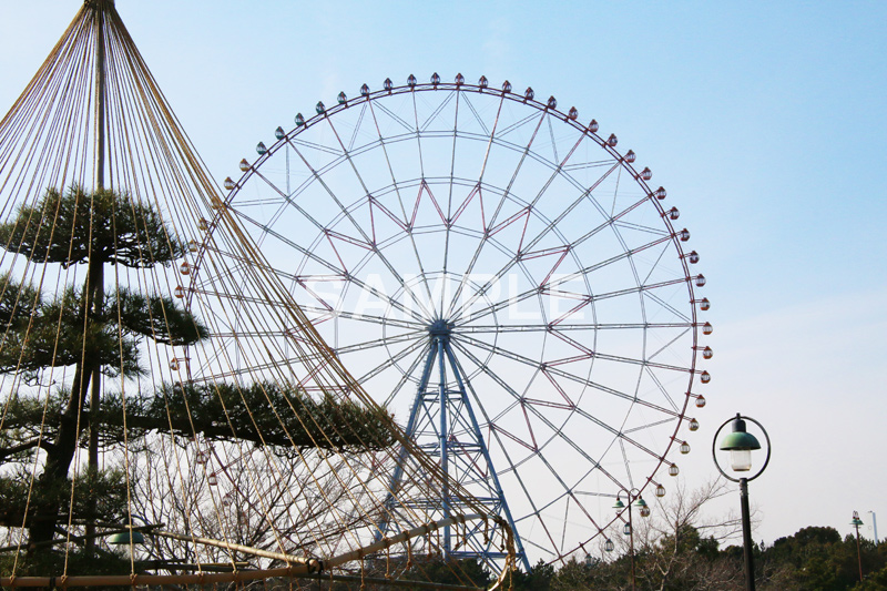 葛西,かさい,葛西臨海公園,大観覧車,観覧車,公園,回転輪,かんらんしゃ,だいかんらんしゃ,都立公園,江戸川区,東京湾,沖合,遊具,最大級