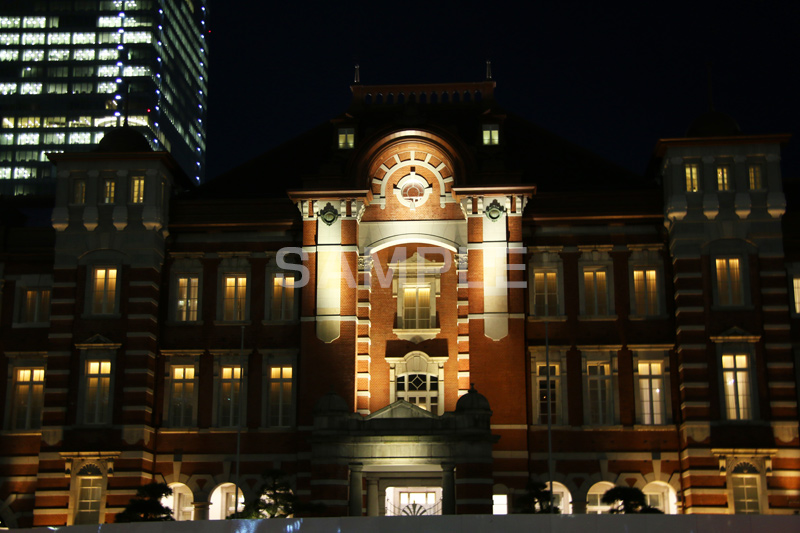 東京,東京駅,内駅舎,赤レンガ,丸の内,重要文化財,豪壮華麗,洋式建築,中央駅,国指定重要文化財,Tokyo Station City,夜,ライトアップ,レトロ,レンガ造り,復元,tokyo,旅行,旅,travel