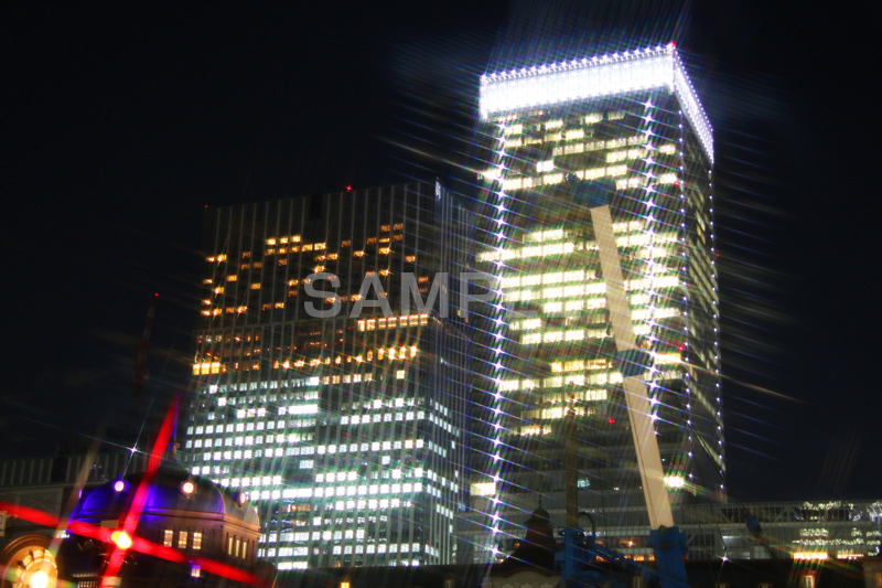 東京,東京駅,内駅舎,丸の内,中央駅,Tokyo Station City,夜,ライトアップ,ビル,ビル群,ビジネス街,オフィスビル,tokyo,building,office,クロスフィルタ