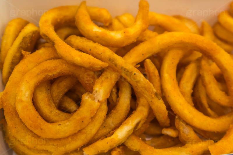カーリーフライ,カーリー,ポテト,フライドポテト,芋,じゃがいも,揚げ,油,ファーストフード,カロリー,hamburger,potato,チェーン店,ジャンクフード