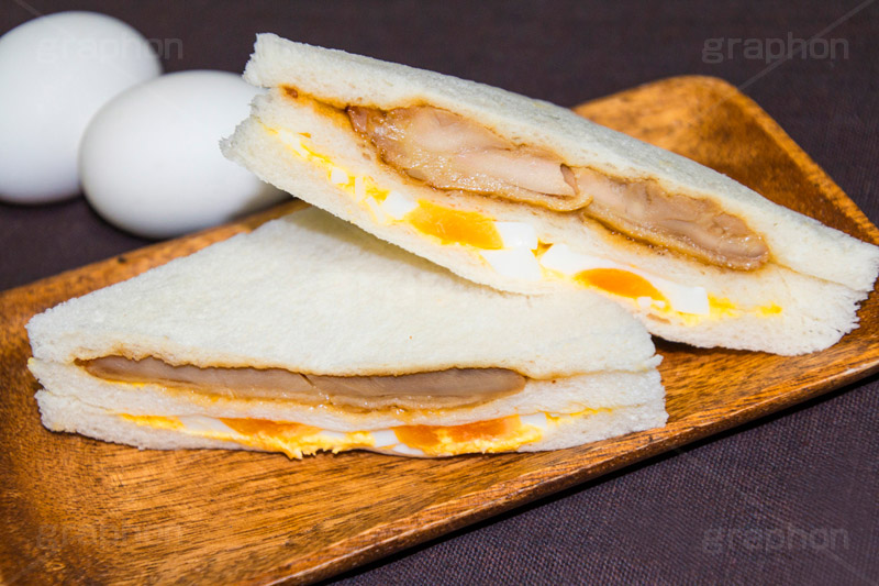 チキンとたまごのサンドイッチ,サンドイッチ,サンドウィッチ,モーニング,sandwich,egg,morning,cheese,朝食,たまご,玉子,チキン,ブレックファースト,breakfast,鶏肉,てりやき,テリヤキ,照り焼き,パン,食パン
