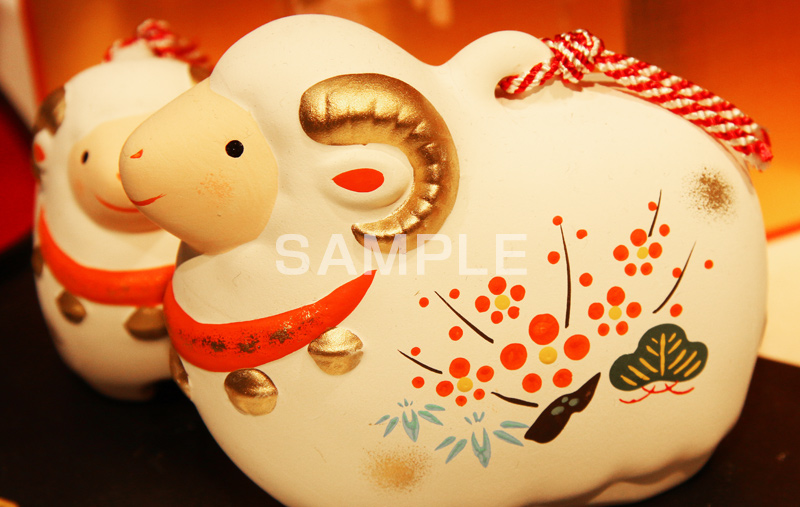 羊,羊年,お正月,正月,正月飾り,飾り,和,大晦日,縁起,清浄,new year,新年,年明け,年越し,年末,初詣,12/31,1/1,イベント,置物,行事