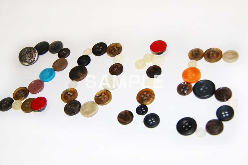 ボタン,裁縫,手芸,服,衣装,縫,縫物,button,釦,鈕,服飾,留め具,年号,2015,年賀状,お正月,ファッション,fashion