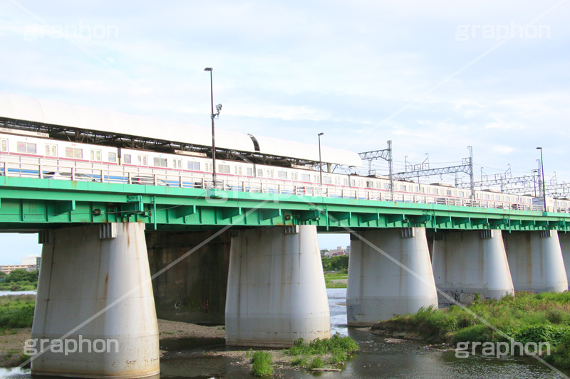 河川敷,電車,田園都市線,二子玉,二子玉川,玉川,にこたま,ニコタマ,世田谷区,河原,かわ,橋,河川,大井町線,大井町,電車/鉄道,多摩川,train