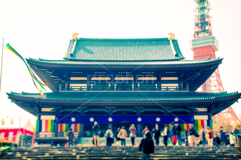 増上寺,トイカメラ撮影,トイカメラ,ヴィンテージ,ビンテージ,レトロ,お洒落,おしゃれ,オシャレ,味わい,トンネル効果