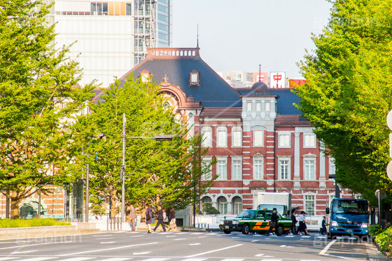 東京駅前,東京,東京駅,内駅舎,赤レンガ,丸の内,重要文化財,豪壮華麗,洋式建築,中央駅,国指定重要文化財,Tokyo Station City,レトロ,レンガ造り,tokyo,旅行,旅,travel