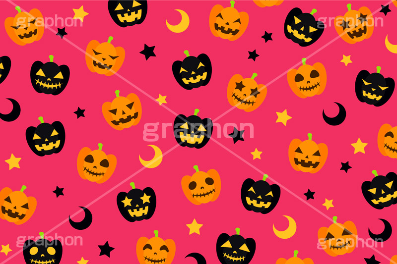パンプキン柄,ジャックオーランタン,ハロウィン,はろうぃん,ハロウィーン,Halloween,かぼちゃ,カボチャ,南瓜,ランタン,おばけ,イベント,秋,パンプキン,pumpkin,行事,イラスト,illustration,star,POP,ポップ,星,柄,がら,背景