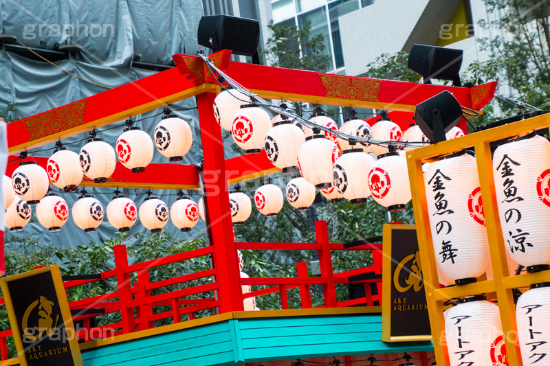 夏のコレド室町,コレド室町,日本橋,夏,清凉,祭,夏祭り,櫓,やぐら,盆踊り,出店,屋台,summer,japan,中央区,サマー,イベント,フェスティバル,event,festival,COREDO,ちょうちん,提灯,情緒,風情