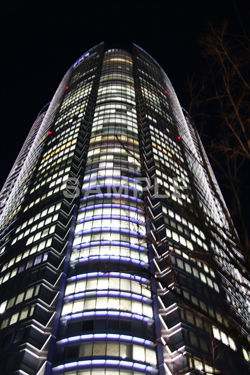 六本木,六本木ヒルズ,ヒルズ,森ビル,森タワー,Roppongi Hills,高層オフィスビル,57階,夜景,ライトアップ,高層,ビル,キラキラ,夜,眠らない,街,港区,真下,見上げ