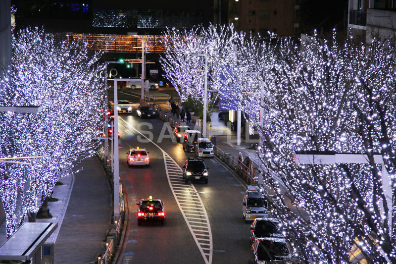 港区,観光名所,六本木,ヒルズ,Roppongi Hills,夜景,ライトアップ,高層,ビル,キラキラ,夜,けやきざか,けやき坂,イルミネーション,イルミ,LED,illumination,冬,ブランド,ショッピング,ロマンチック