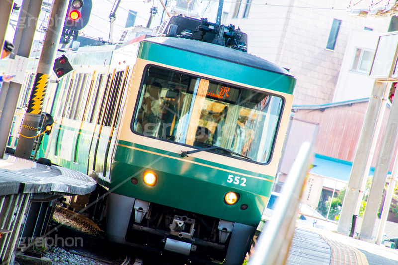 江ノ電,江ノ島電鉄,鎌倉,鎌倉駅,神奈川,駅,ホーム,電車,鉄道,train,電車/鉄道,車両,旅行,旅,travel