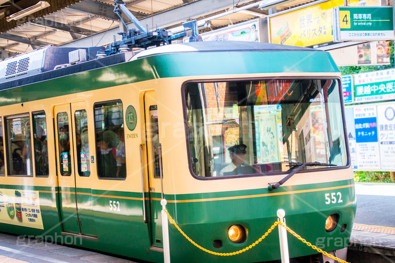 江ノ電,江ノ島電鉄,鎌倉,鎌倉駅,神奈川,駅,ホーム,電車,鉄道,train,電車/鉄道,車両,旅行,旅,travel