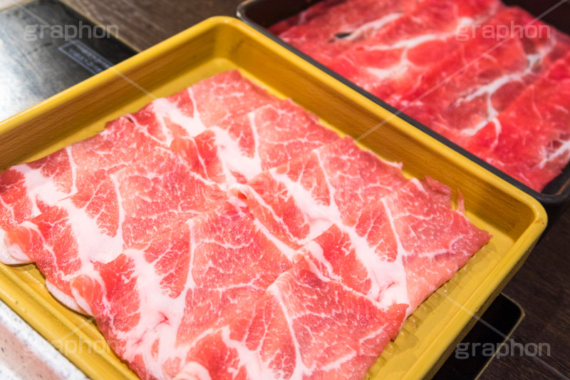 しゃぷしゃぷ肉,牛肉,豚肉,肉,食材,食べ放題,鍋,なべ,しゃぶしゃぶ,和食,日本食,日本料理,japan