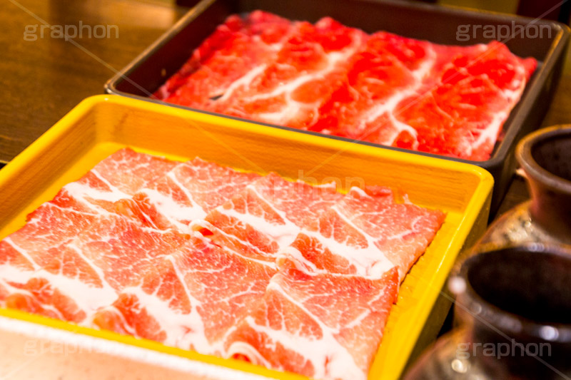 食べ放題,しゃぷしゃぷ肉,牛肉,肉,食材,鍋,なべ,しゃぶしゃぶ,和食,日本食,日本料理,japan