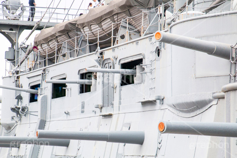 三笠,みかさ,海軍,戦艦,大日本帝国海軍,公園,神奈川県,横須賀,記念艦,船,大砲