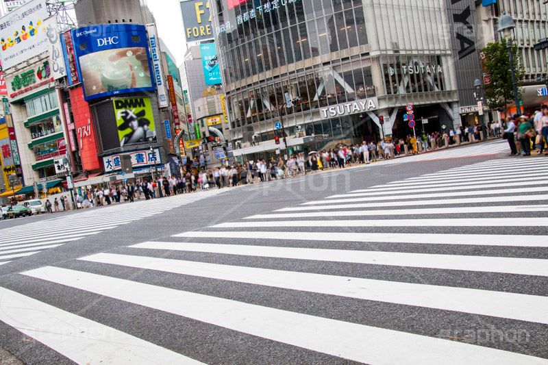 渋谷スクランブル交差点,渋谷,しぶや,ハチ公,観光,交差点,渋谷駅,駅前,スクランブル,外国人,海外,道玄坂,横断歩道,信号,雑踏,都会の雑踏,人混み,人物,混雑,shibuya,japan