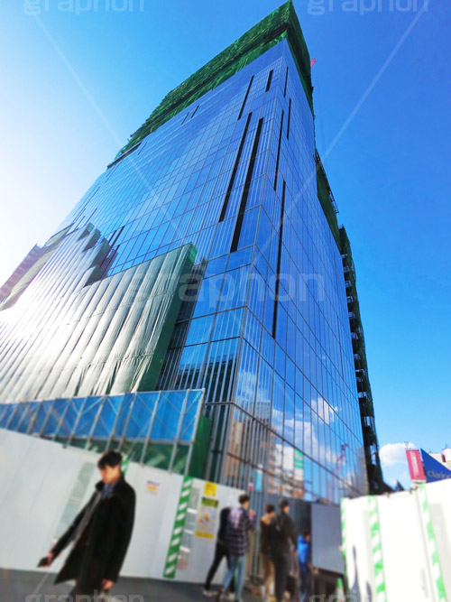 渋谷スクランブルスクエア,スクランブルスクエア,渋谷大工事,渋谷,しぶや,オフィスビル,高層ビル,shibuya,建設,building,開発,工事,都市開発,2020,青空,再開発