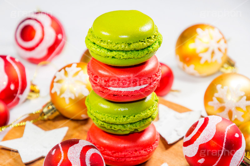 クリスマス･マカロン,クリスマス,マカロン,スイーツ,クリーム,焼菓子,焼き菓子,洋菓子,甘い,ポップ,キュート,かわいい,可愛い,カワイイ,女子力,sugar,pop,sweet,macron,cute,cream,france,paris,Christmas,ornament,砂糖,フランス,パリ,オーナメント,飾り