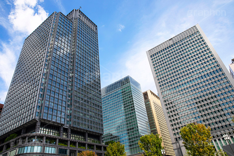 丸の内ビル群,東京,東京駅,丸の内,Tokyo Station City,ビル,ビル群,ビジネス街,オフィスビル,tokyo,building,office,フルサイズ撮影