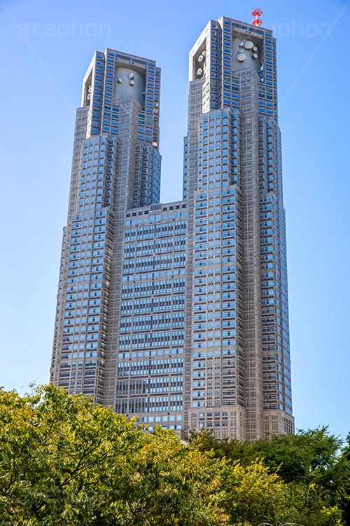 東京都庁,都庁,とちょう,都知事,執行機関,行政,高層ビル,新宿,新宿区,第一本庁舎,庁舎,shinjuku,japan,tokyo,フルサイズ撮影