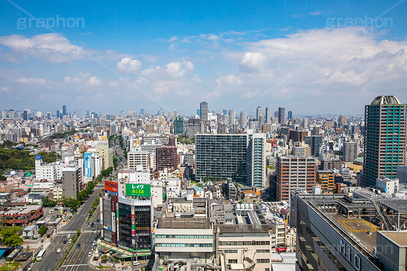あべのハルカスからの眺め,眺め,街,町,あべのハルカス,商業施設,ショッピング,ホテル,美術館,展望台,近鉄,大阪市,阿倍野区,超高層ビル,日本一,日本初,スーパートール,観光地,300m,building,japan,osaka,フルサイズ撮影,大阪