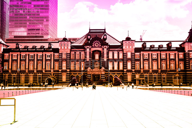 東京駅,Gradation Jjapan,gradation,japan,日本,グラデーション,カラフル,お洒落,おしゃれ,オシャレ,味わい,雰囲気,フルサイズ撮影,東京,tokyo,デュオトーン,duotone,旅行,旅,travel