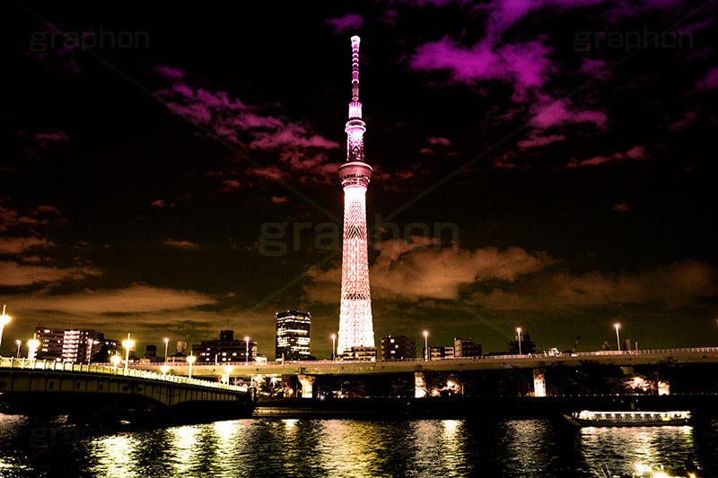 スカイツリー,Gradation Jjapan,gradation,japan,日本,グラデーション,カラフル,お洒落,おしゃれ,オシャレ,味わい,雰囲気,東京,tokyo,デュオトーン,duotone