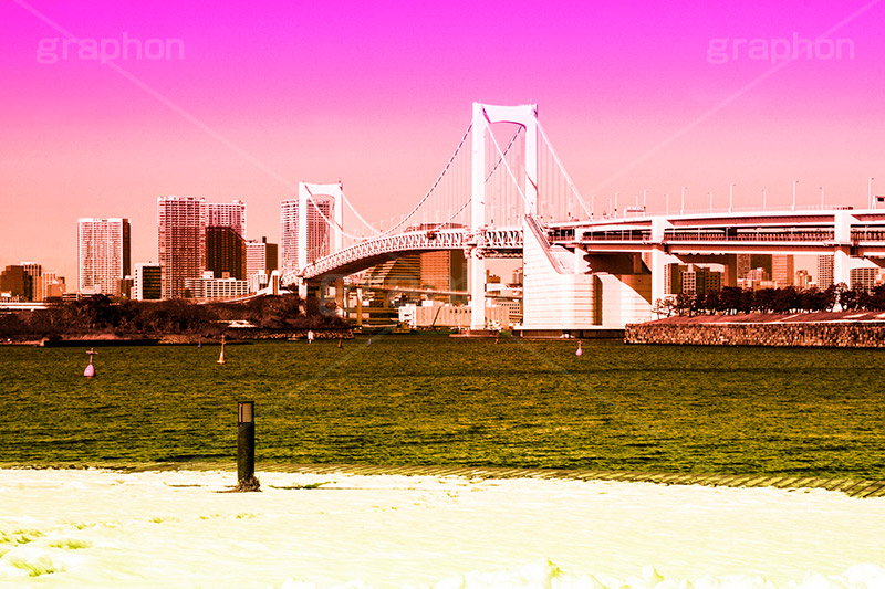 お台場,Gradation Jjapan,gradation,japan,日本,グラデーション,カラフル,お洒落,おしゃれ,オシャレ,味わい,雰囲気,東京,tokyo,デュオトーン,duotone