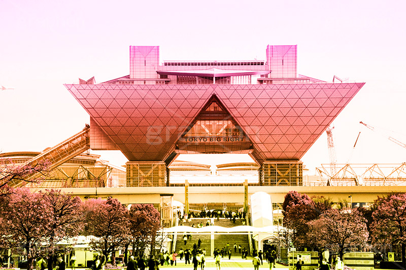 ビックサイト,Gradation Jjapan,gradation,japan,日本,グラデーション,カラフル,お洒落,おしゃれ,オシャレ,味わい,雰囲気,東京,tokyo,デュオトーン,duotone