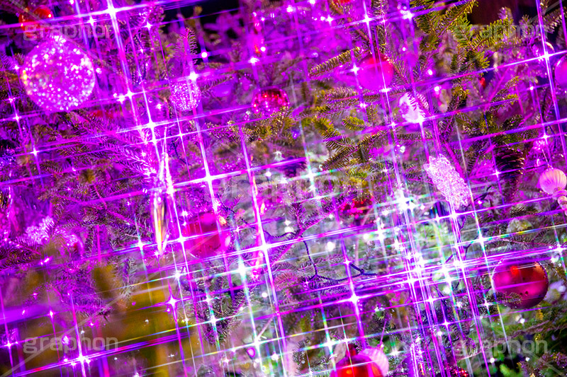 光り輝くクリスマスオーナメント,リース,イルミネーション,イルミ,電飾,電球,発光ダイオード,LED,冬,キラキラ,綺麗,きれい,キレイ,煌,輝,デート,クリスマス,CHRISTMAS,Xmas,ornament,illumination,飾り,デコレーション,イベント,オーナメント,ボール,フルサイズ撮影,雨の日,雨,水滴,雨粒