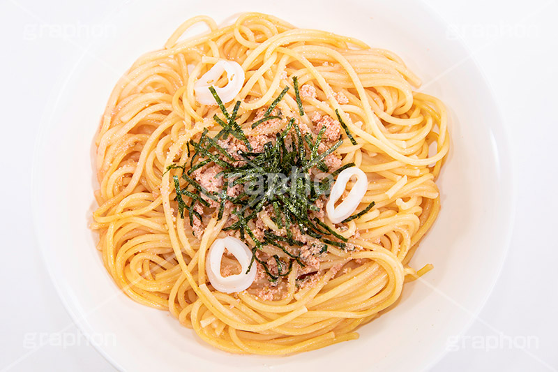 たらこパスタ,たらこ,タラコ,パスタ,いか,イカ,海苔,のり,和風,洋食,麺料理,麺類,フルサイズ撮影,pasta
