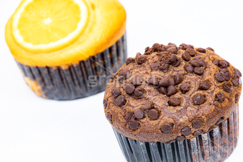 マフィン,カップケーキ,オレンジ,ドライフルーツ,チョコ,チョコレート,チョコチップ,甘味,甘い,お茶会,おやつ,お菓子,菓子,スイーツ,焼き菓子,sweet,chocolate,orange,フルサイズ撮影