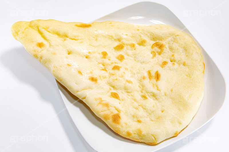 ナン,カレー,インド料理,パン,小麦粉,焦げ目,フルサイズ撮影