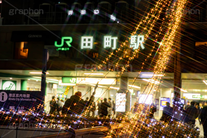 田町イルミネーション,田町駅前,駅前,田町,ビジネス街,港区,イルミネーション,イルミ,電飾,電球,発光ダイオード,飾り,冬,キラキラ,綺麗,きれい,キレイ,煌,輝,デコレーション,イベント,illumination,LED,フルサイズ撮影