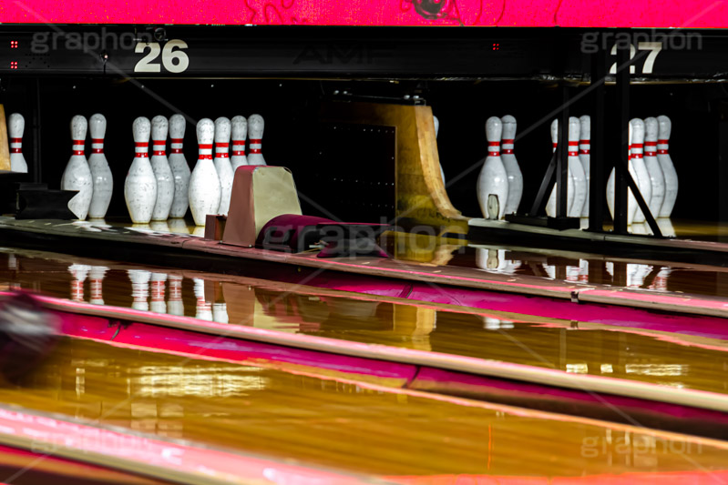 ボーリング場,ボーリング,ピン,ゲーム,スポーツ,レーン,ガーター,競技,game,bowling,フルサイズ撮影