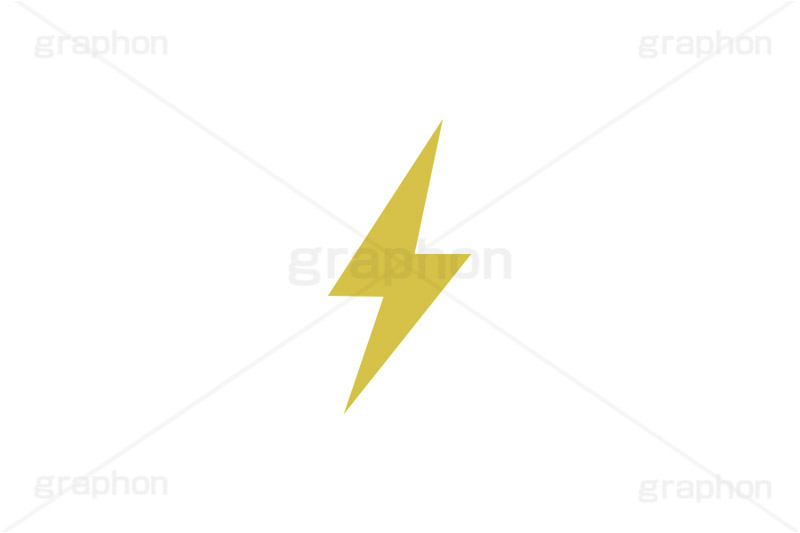雷,稲妻,落雷,電撃,ボルト,ビリビリ,電気,電流,天気,お天気,天候,空,天気予報,マーク,挿絵,挿し絵,mark,weather