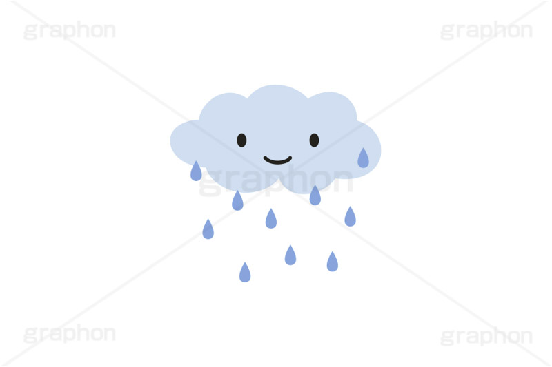 雨雲さん,雨雲,雲,曇り,雨,天気,お天気,天候,空,天気予報,マーク,キャラクター,イラスト,ポップ,可愛い,かわいい,カワイイ,挿絵,挿し絵,日常キャラクターズ,character,illustration,mark,weather,rain