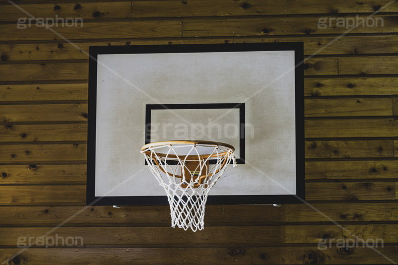 バスケットゴール,バスケットボール,バスケット,ゴール,ネット,スポーツ,競技,運動,体育,体育館,部活,学校,sports,basketball,フルサイズ撮影