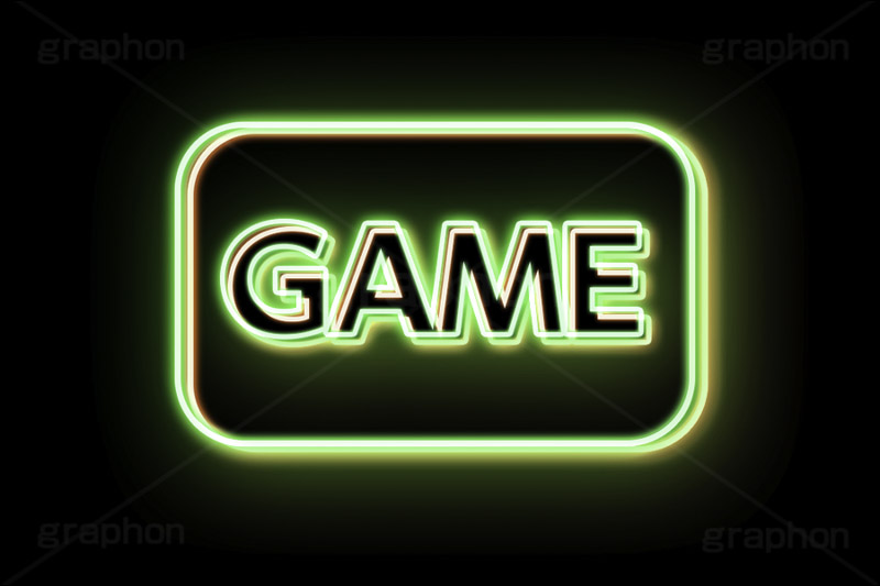 GAMEネオン,GAME,ゲーム,ネオン,ネオン管,光,ライト,電飾,照明,発光,文字,テキスト,配信,動画,実況,ゲーム実況,neon,text,game