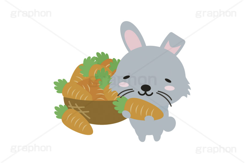 大好物,うさぎキャラクター,イースター,干支,卯年,お正月,正月,年賀状,うさぎ,ウサギ,卯,兎,兔,ラビット,冬,行事,イラスト,キャラクター,動物,小動物,ポップ,可愛い,かわいい,カワイイ,かごいっぱいのニンジン,にんじん,ニンジン,キャロット,人参,野菜,収穫,かご,カゴ,籠,いっぱい,挿絵,挿し絵,newyear,illustration,POP,winter,rabbit,carrot,卯年年賀状