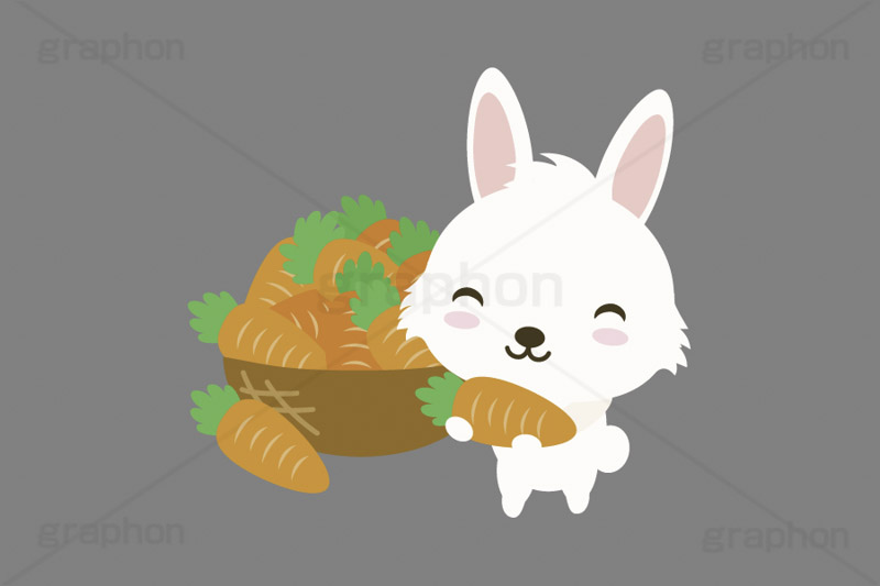 大好物,うさぎキャラクター,イースター,干支,卯年,お正月,正月,年賀状,うさぎ,ウサギ,卯,兎,兔,ラビット,冬,行事,イラスト,キャラクター,動物,小動物,ポップ,可愛い,かわいい,カワイイ,かごいっぱいのニンジン,にんじん,ニンジン,キャロット,人参,野菜,収穫,かご,カゴ,籠,いっぱい,挿絵,挿し絵,newyear,illustration,POP,winter,rabbit,carrot,卯年年賀状