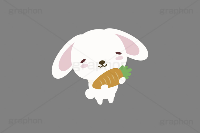 大好物,うさぎキャラクター,イースター,干支,卯年,お正月,正月,年賀状,うさぎ,ウサギ,卯,兎,兔,ラビット,冬,行事,イラスト,キャラクター,動物,小動物,ポップ,可愛い,かわいい,カワイイ,にんじん,ニンジン,キャロット,人参,野菜,挿絵,挿し絵,newyear,illustration,POP,winter,rabbit,carrot,卯年年賀状