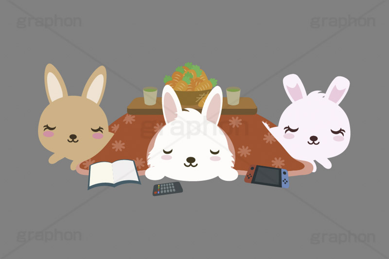こたつむり,こたつ,コタツ,寝る,うさぎキャラクター,干支,卯年,お正月,正月,年賀状,うさぎ,ウサギ,卯,兎,兔,ラビット,イベント,冬,行事,イラスト,キャラクター,動物,小動物,ポップ,可愛い,かわいい,カワイイ,ねる,うたた寝,転寝,居眠り,おうち,お家,温か,暖か,かごいっぱいのニンジン,にんじん,ニンジン,キャロット,人参,野菜,大好物,挿絵,挿し絵,newyear,illustration,POP,winter,rabbit,character,japan,carrot,卯年年賀状
