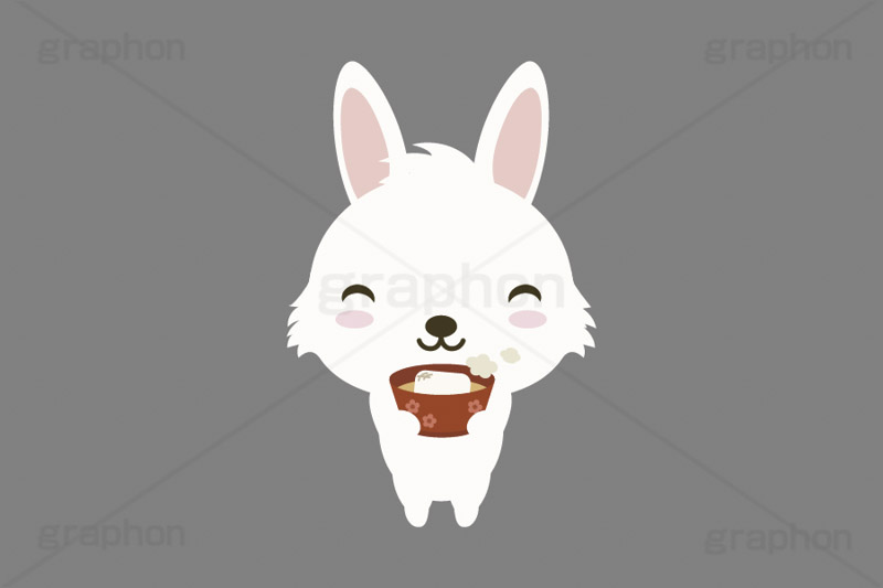 お雑煮を食べるウサギ,お雑煮,もち,おもち,餅,うさぎキャラクター,干支,卯年,お正月,正月,年賀状,うさぎ,ウサギ,卯,兎,兔,ラビット,イベント,冬,行事,イラスト,キャラクター,動物,小動物,ポップ,可愛い,かわいい,カワイイ,挿絵,挿し絵,newyear,illustration,POP,winter,rabbit,character,japan,卯年年賀状