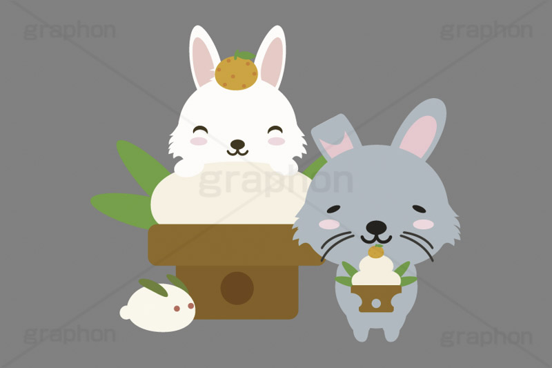 鏡餅になったウサギ？,鏡餅,鏡もち,もち,おもち,餅,お供え,干支,卯年,お正月,正月,年賀状,うさぎキャラクター,うさぎ,ウサギ,卯,兎,兔,ラビット,イベント,ニューイヤー,冬,行事,イラスト,キャラクター,動物,小動物,ポップ,可愛い,かわいい,カワイイ,挿絵,挿し絵,newyear,illustration,POP,winter,rabbit,卯年年賀状