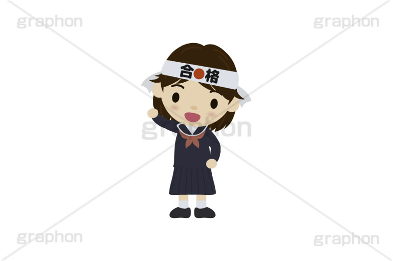 願掛け,祈願,参拝,奉納,願い,叶う,合格祈願,合格,受験,試験,冬,行事,イラスト,キャラクター,人物,学生,制服,セーラー服,生徒,中学生,高校生,学校,家族,ポップ,可愛い,かわいい,カワイイ,挿絵,挿し絵,illustration,POP,winter,message,japan