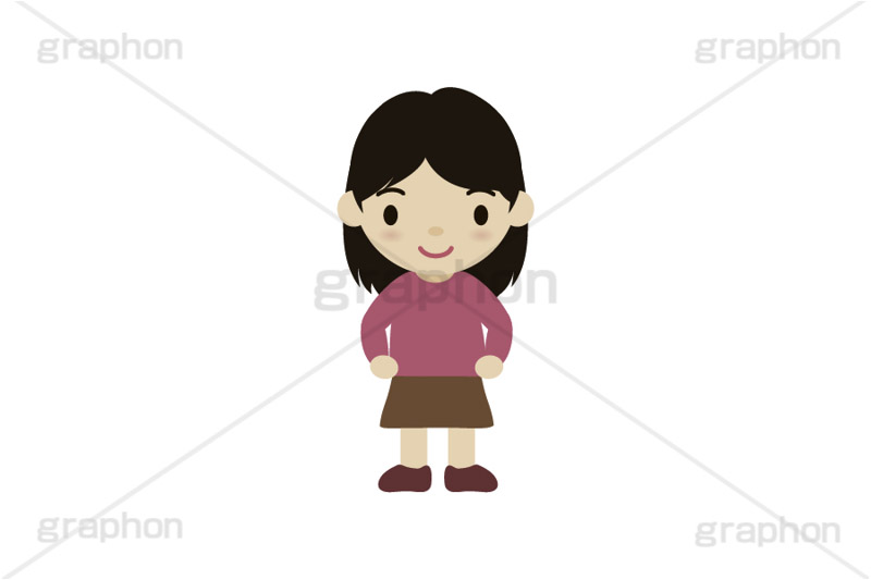 人物キャラクター,女子,女性,イラスト,キャラクター,人物,ポップ,可愛い,かわいい,カワイイ,挿絵,挿し絵,illustration,POP