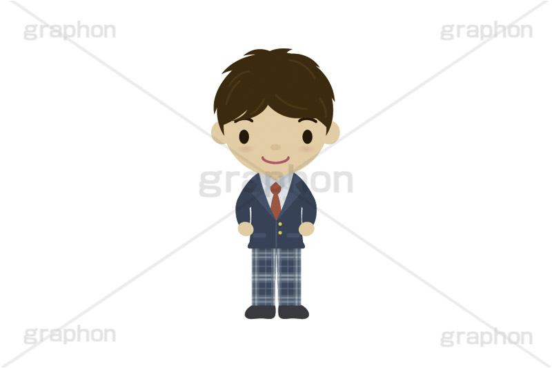 男子学生,学生,制服,生徒,中学生,高校生,学校,ブレザー,男子,イラスト,キャラクター,人物,ポップ,可愛い,かわいい,カワイイ,挿絵,挿し絵,illustration,POP,boy